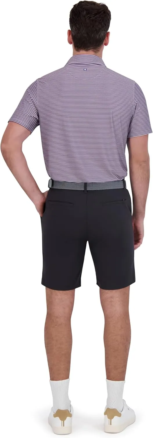 Ben Sherman Men's Performance Luxury Golf Polo Shirt Stretch & Buttery Soft Fabric, Athletic Fit