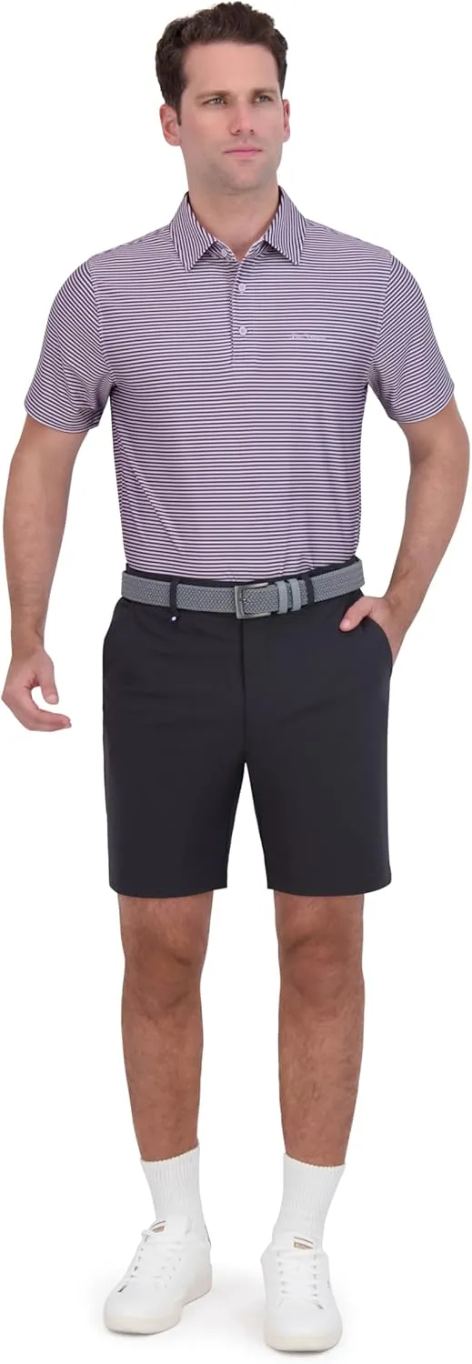 Ben Sherman Men's Performance Luxury Golf Polo Shirt Stretch & Buttery Soft Fabric, Athletic Fit