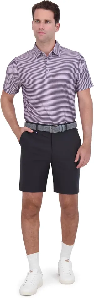 Ben Sherman Men's Performance Luxury Golf Polo Shirt Stretch & Buttery Soft Fabric, Athletic Fit