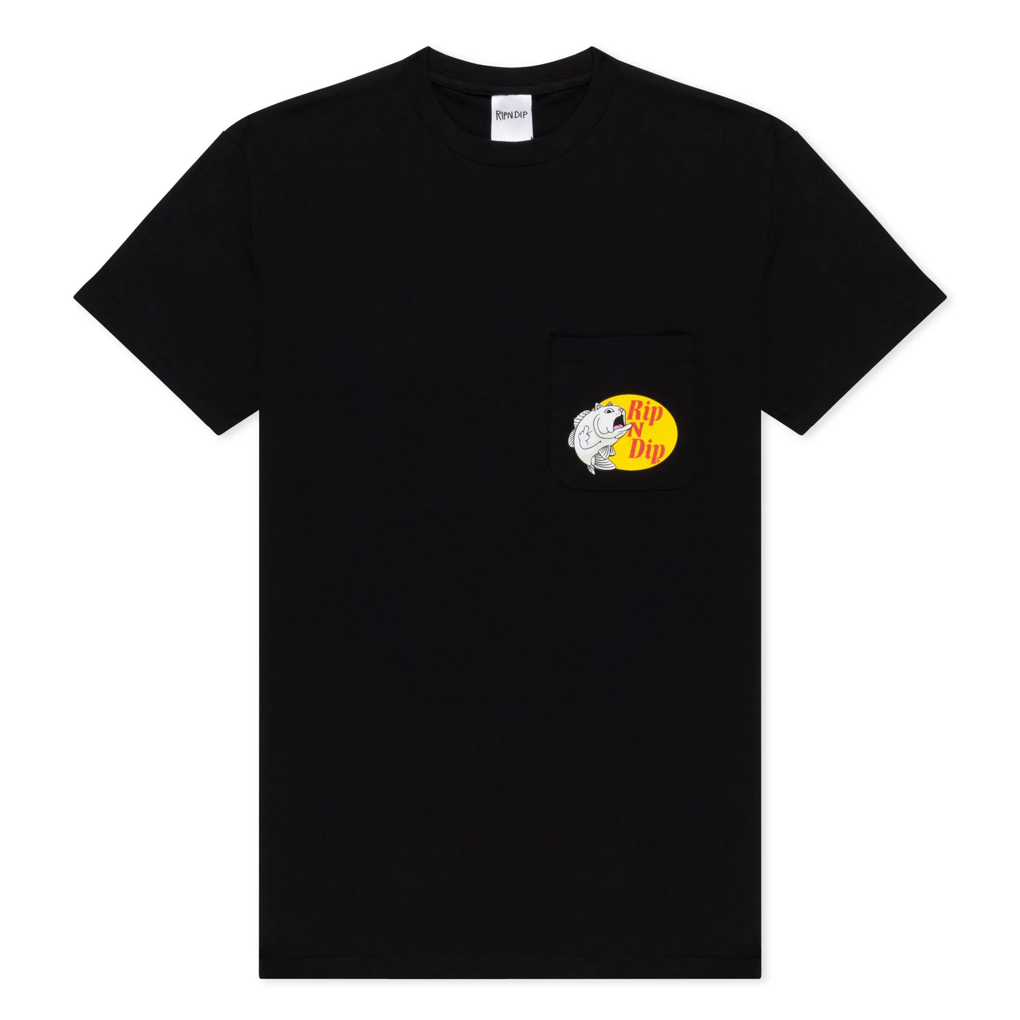 Catfish Pocket Tee (Black)