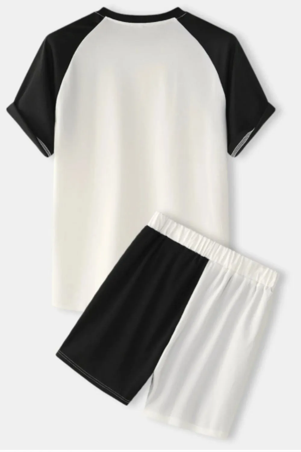 Colour Blocking Combo Black & White