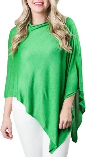 Elsa Poncho - Womens Fine Knit Luxury Topper -