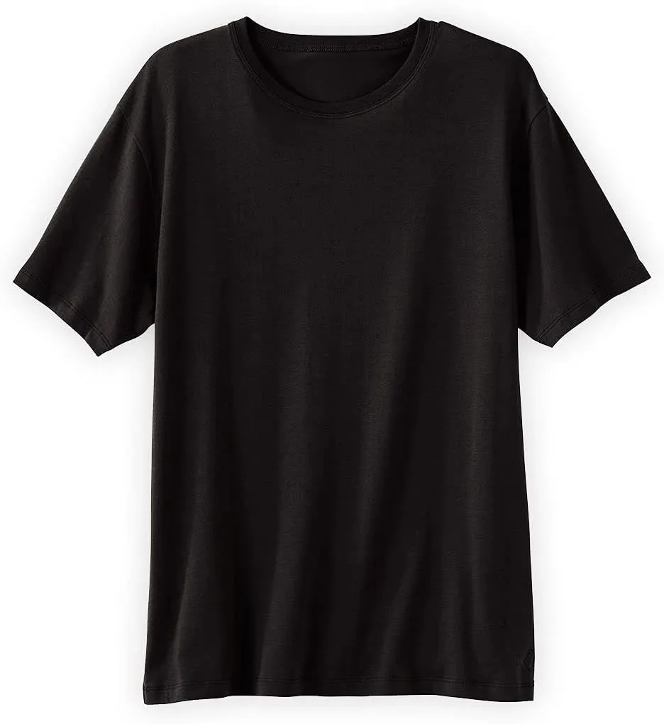 Men's Organic Pima Cotton Short Sleeve Crew Neck T-Shirt