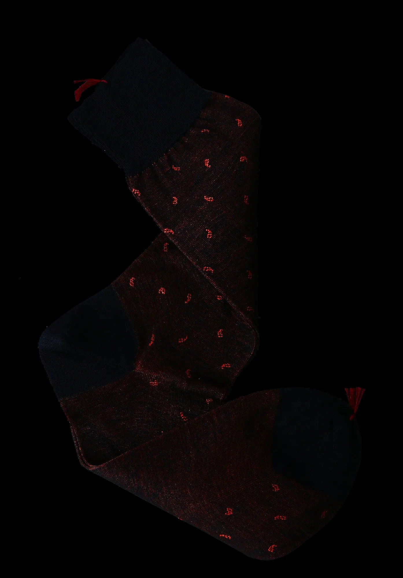 Paisley Vanisé Cotton-Silk Mid-Calf