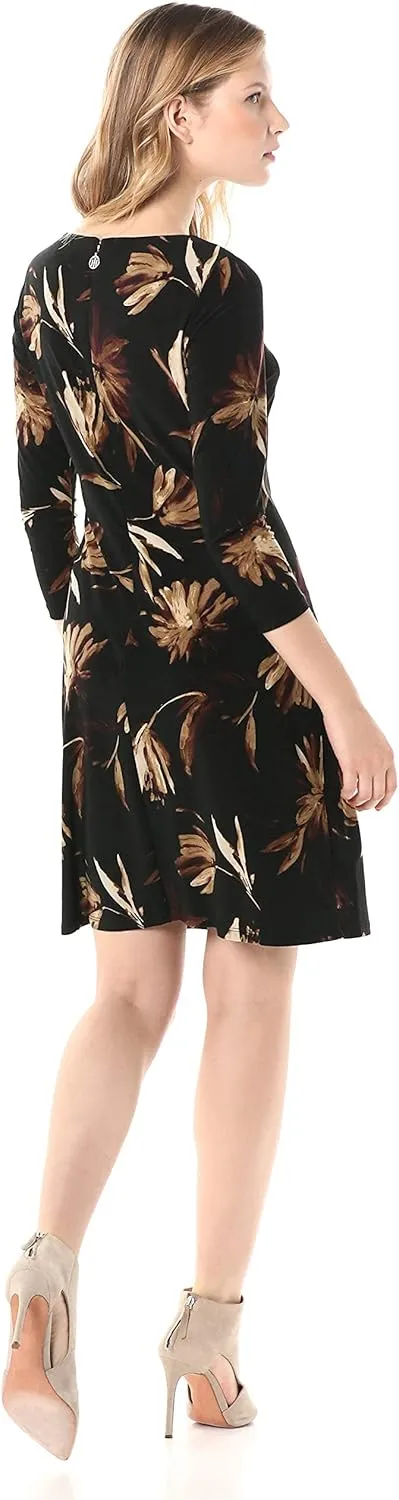 Tommy Hilfiger Women's 3/4 Sleeve Dress