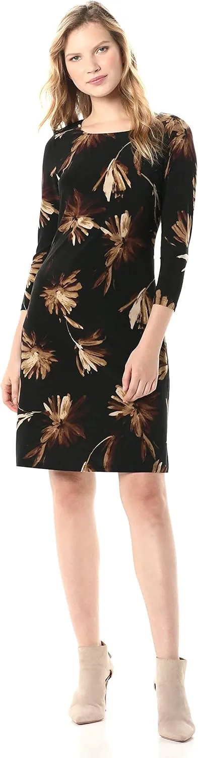 Tommy Hilfiger Women's 3/4 Sleeve Dress