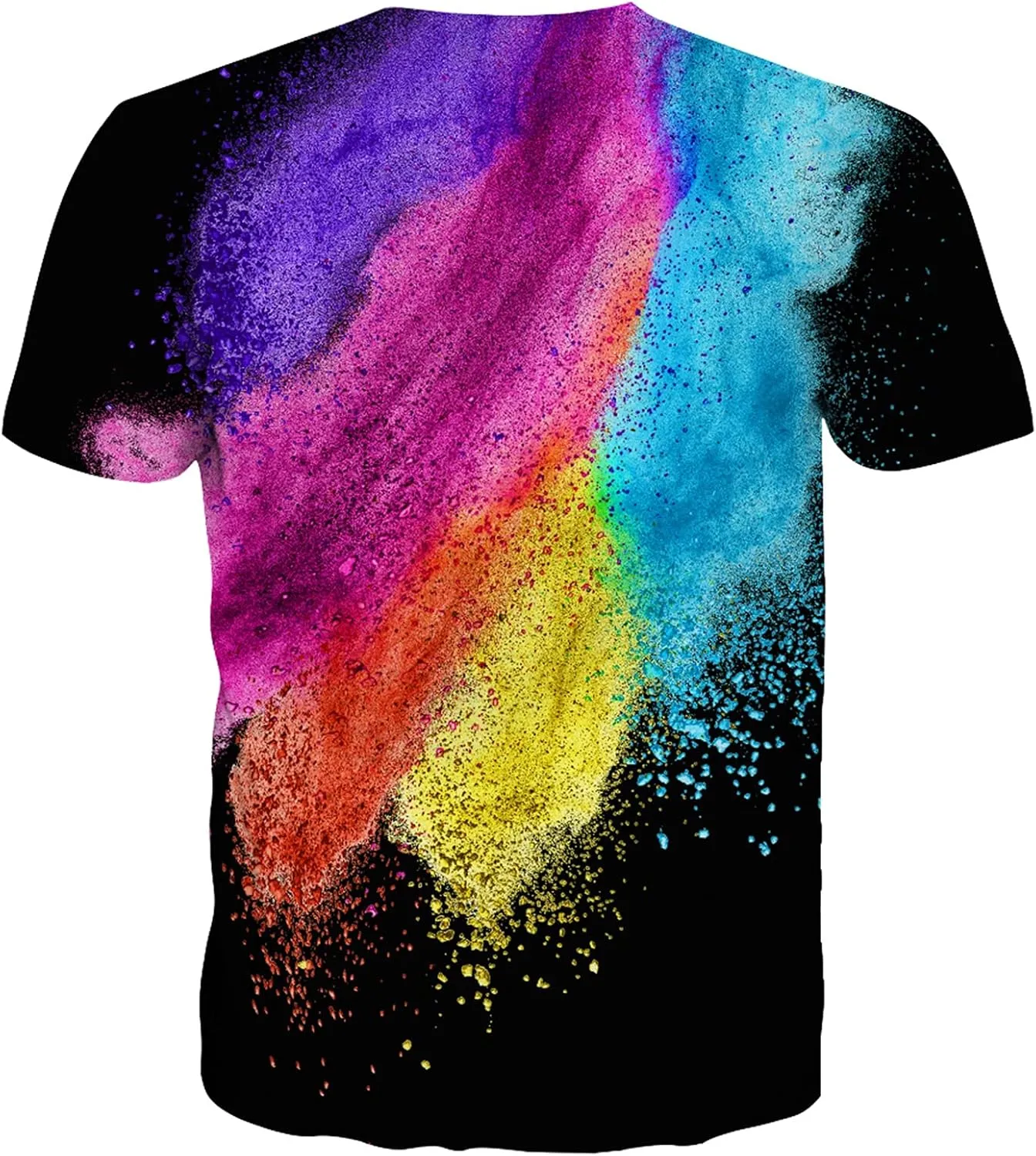 Unisex 3D Graphic Print Shirts for Mens Women Casual Short Sleeve Tee Shirts Top