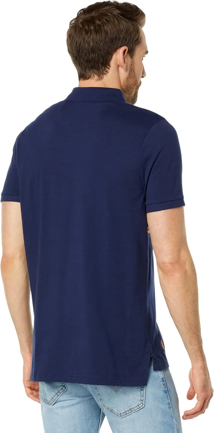 U.S. POLO ASSN. Engineered Stripe Short Sleeve Knit Polo